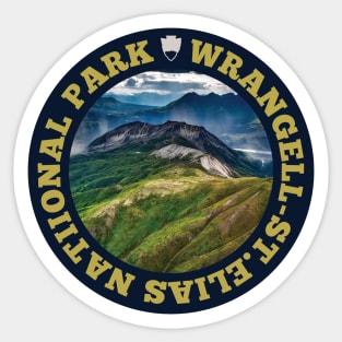 Wrangell-St. Elias National Park and Preserve circle Sticker